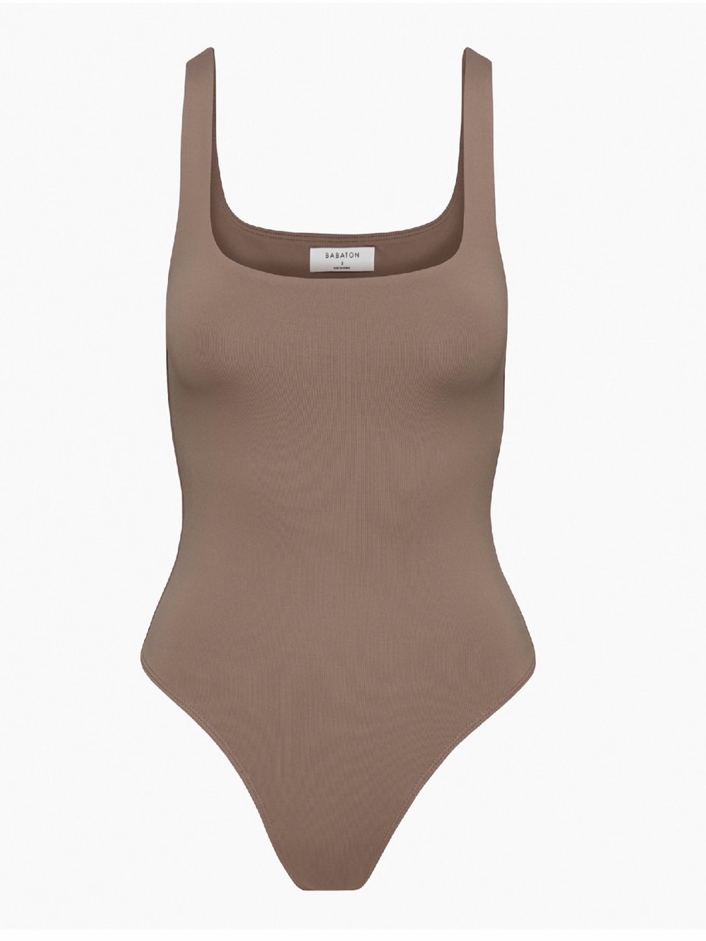 Aritzia Babaton Contour Tank Body Suit - Deep Taupe
